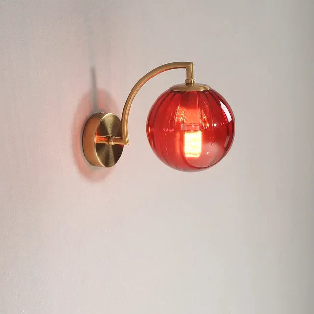 Simple Glass LED Wall Light