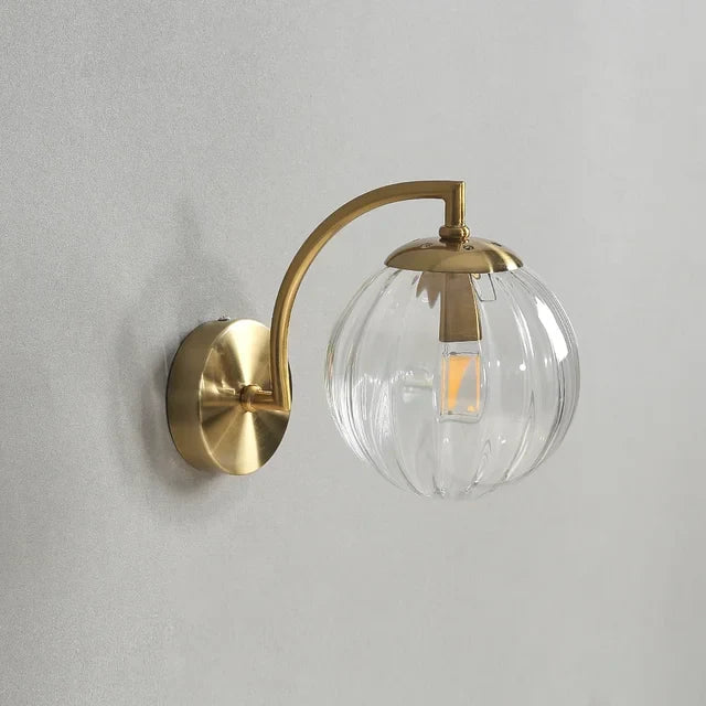 Simple Glass LED Wall Light