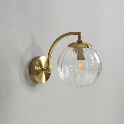 Simple Glass LED Wall Light