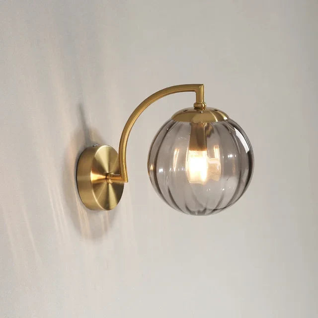 Simple Glass LED Wall Light