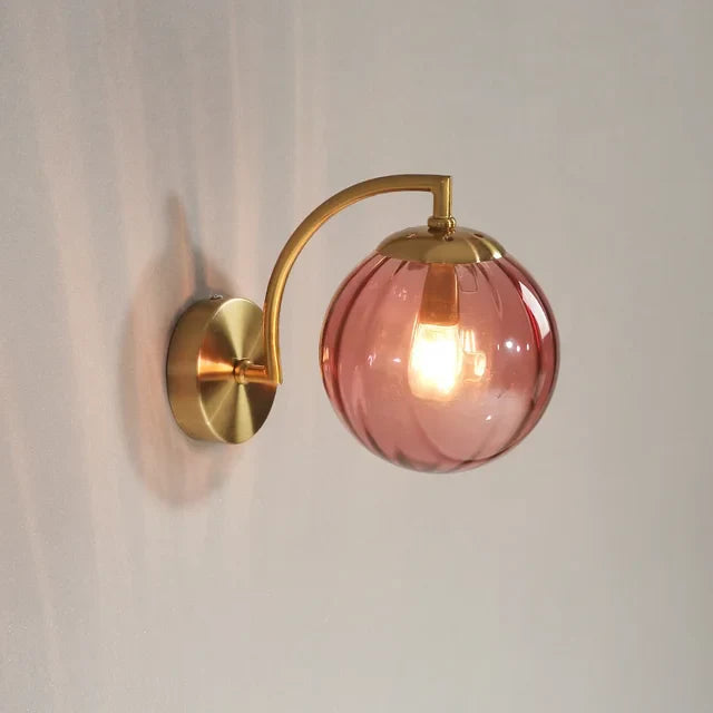 Simple Glass LED Wall Light