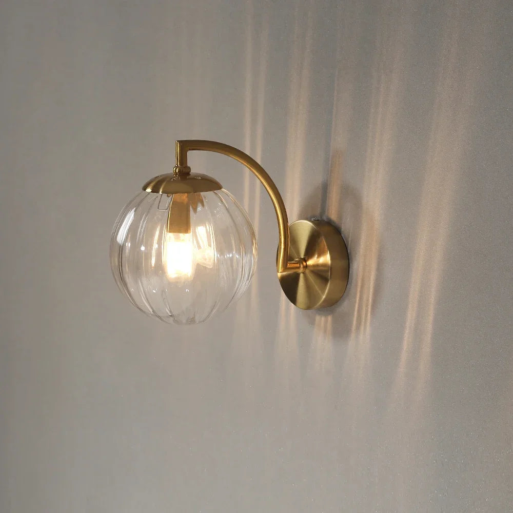 Simple Glass LED Wall Light