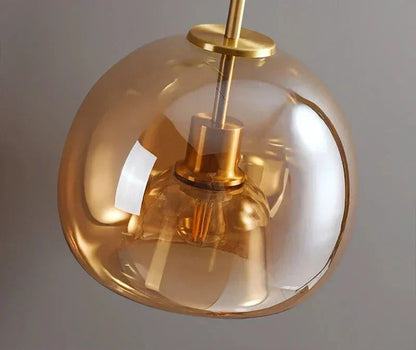 Simple Glass Pendant Ceiling Lamp