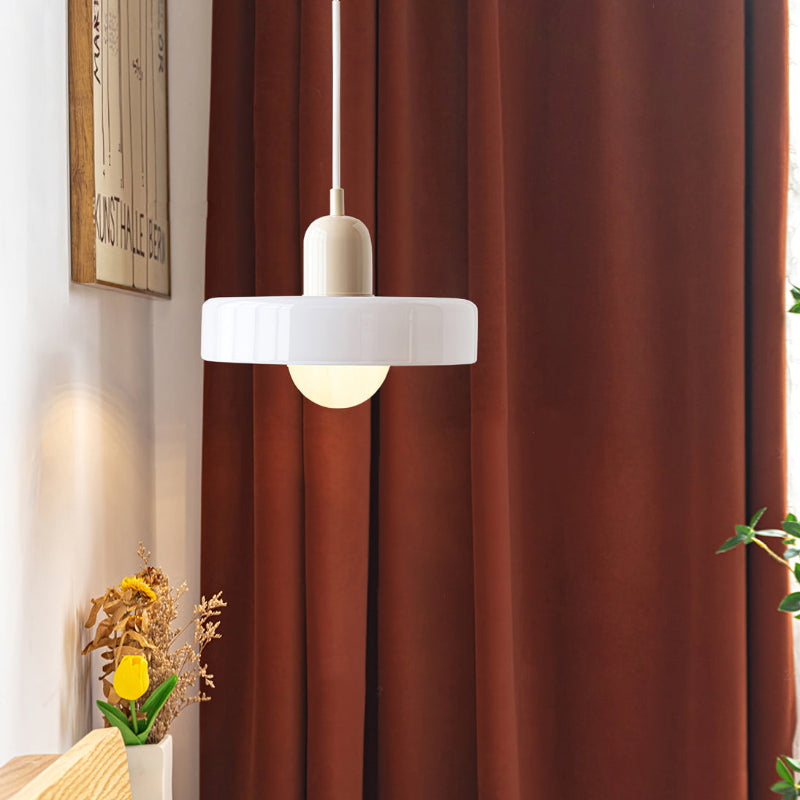 Colorful Glass Hanging Light Fixture