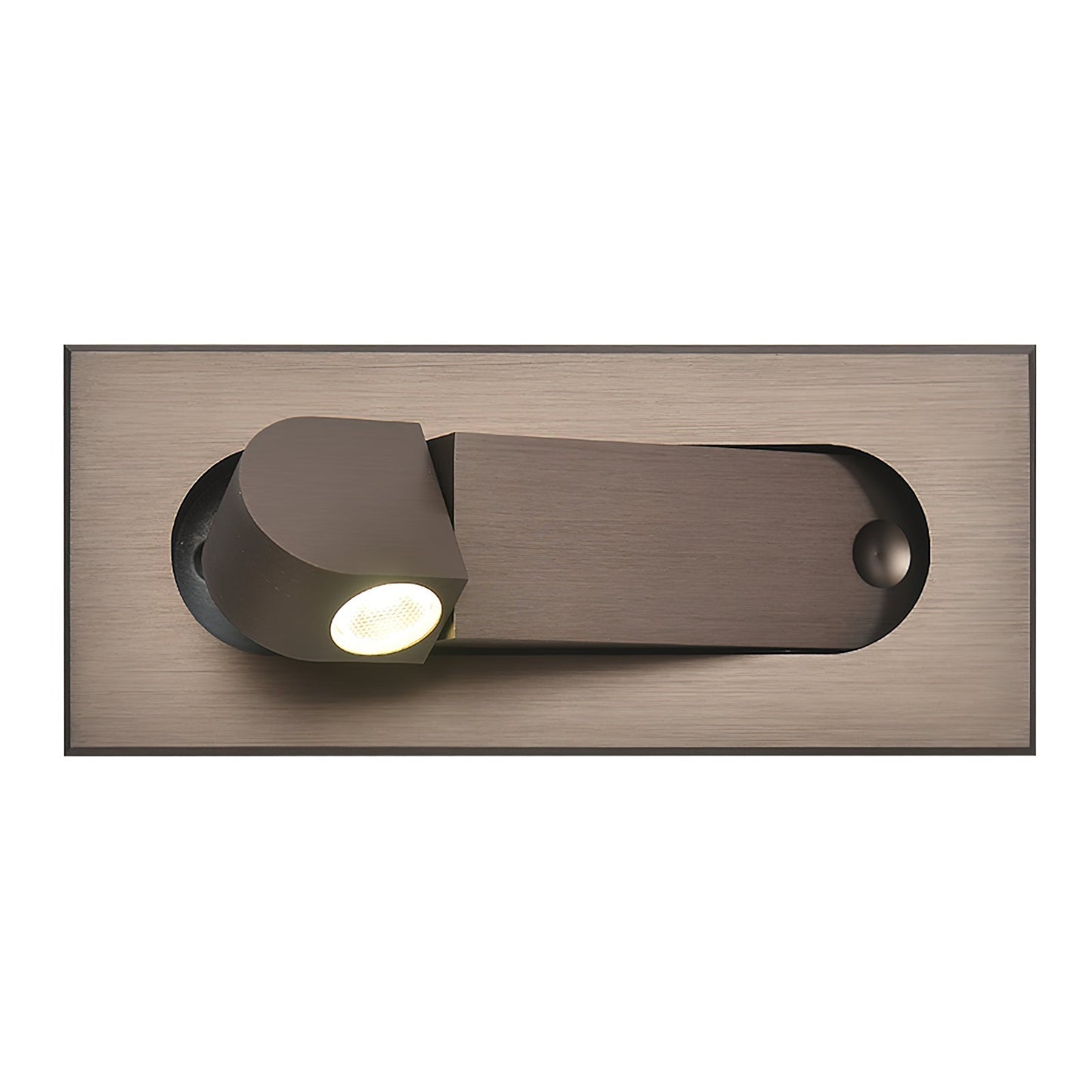 Compact LED Nightstand Lamp with Color Changing Option