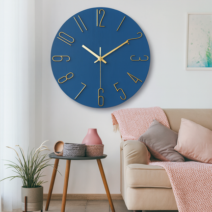 Befez | Quiet Slim Battery Wall Clock - Befez