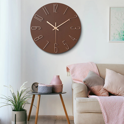 Befez | Quiet Slim Battery Wall Clock