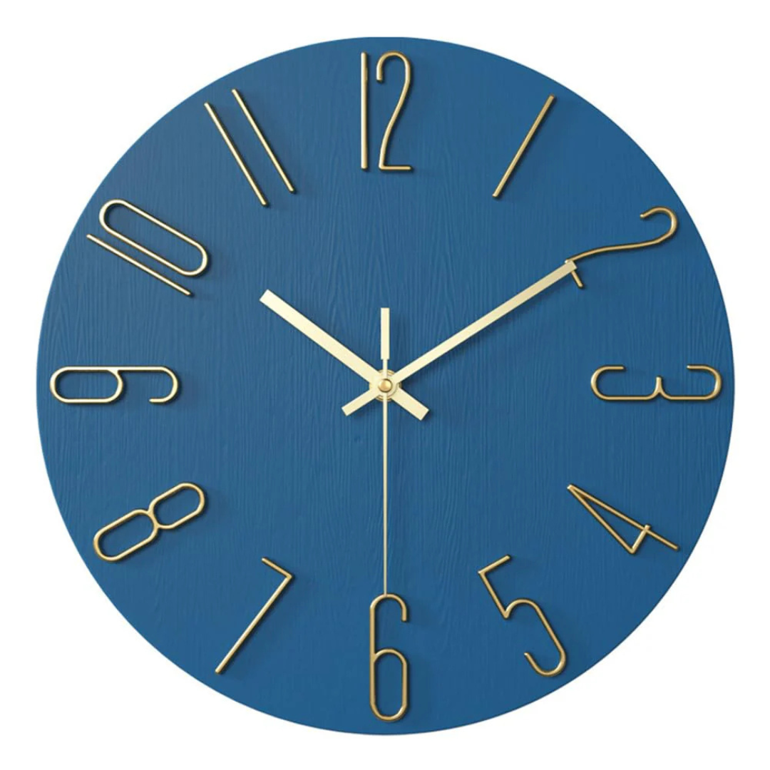 Befez | Quiet Slim Battery Wall Clock