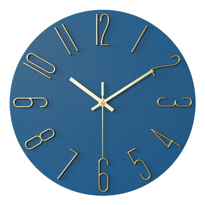 Befez | Quiet Slim Battery Wall Clock