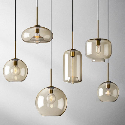 Simple Chic Nordic Glass Pendant Lamp