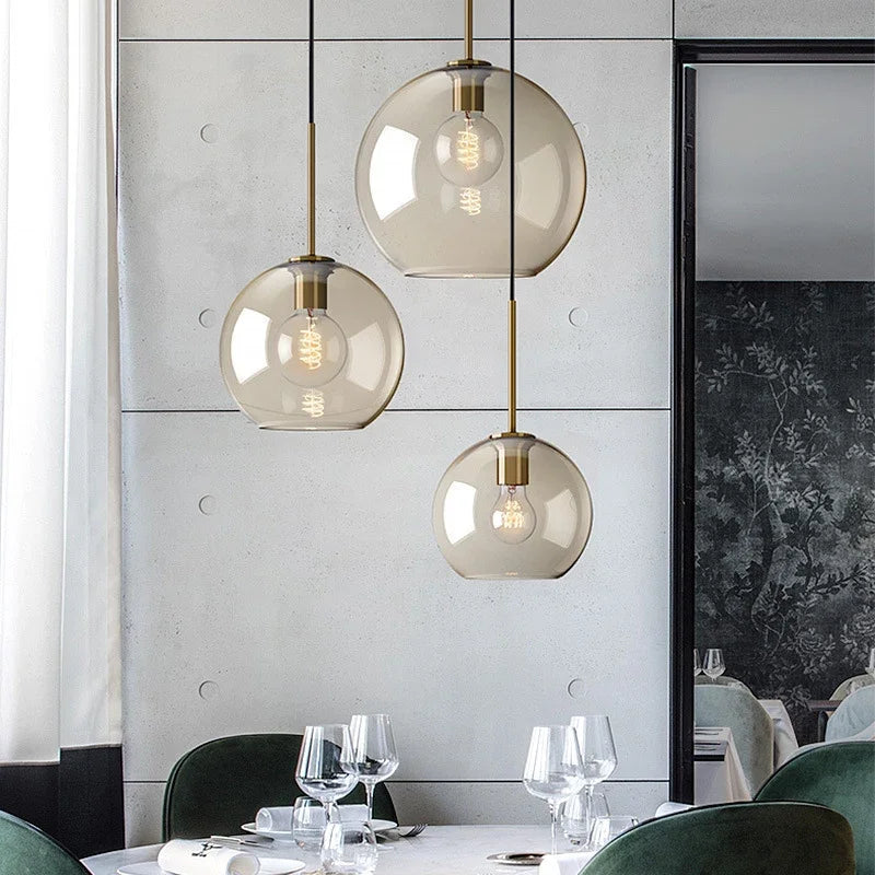 Simple Chic Nordic Glass Pendant Lamp - Befez