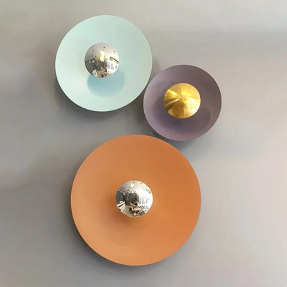 Bright Round LED Lamp with Color Changing Lights