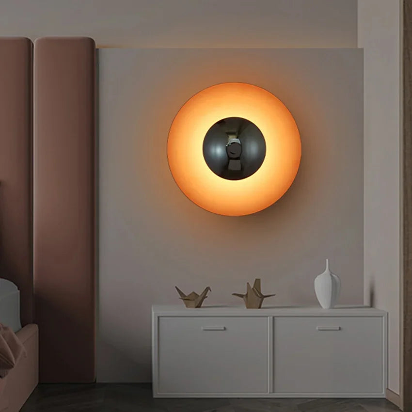 Bright Round LED Lamp with Color Changing Lights