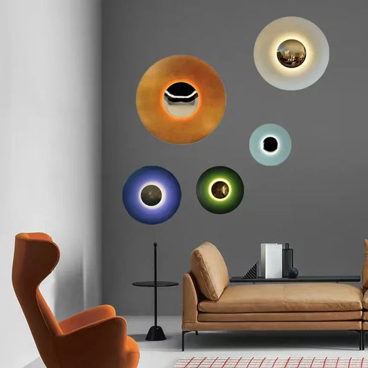 Bright Round LED Lamp with Color Changing Lights - Befez