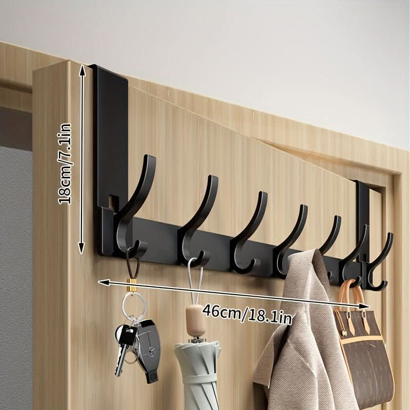 Slim Aluminium Door Hooks for Modern Home Storage