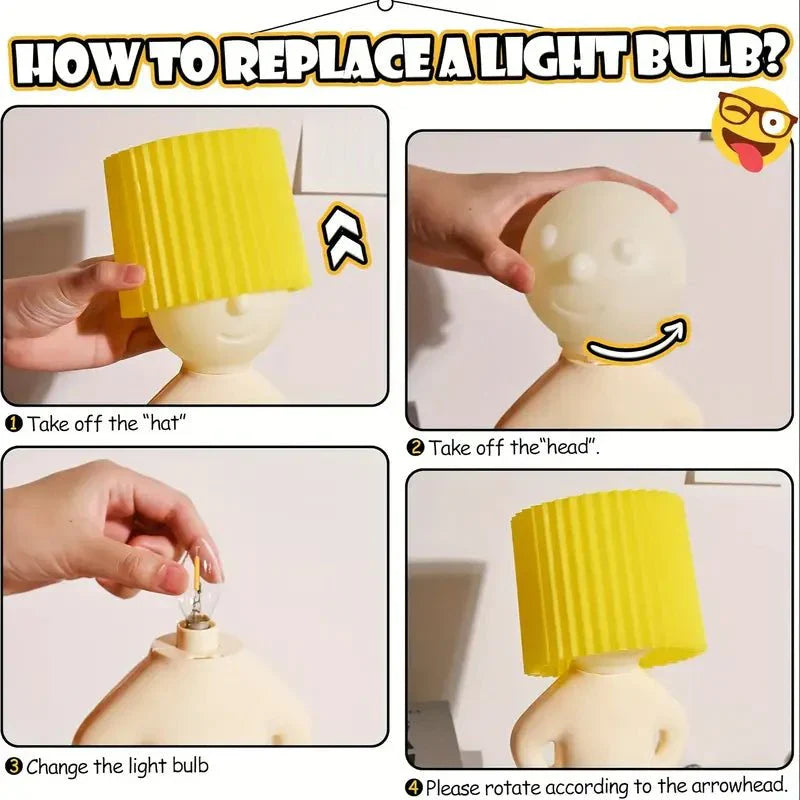 Bright LED Night Light Lamp
