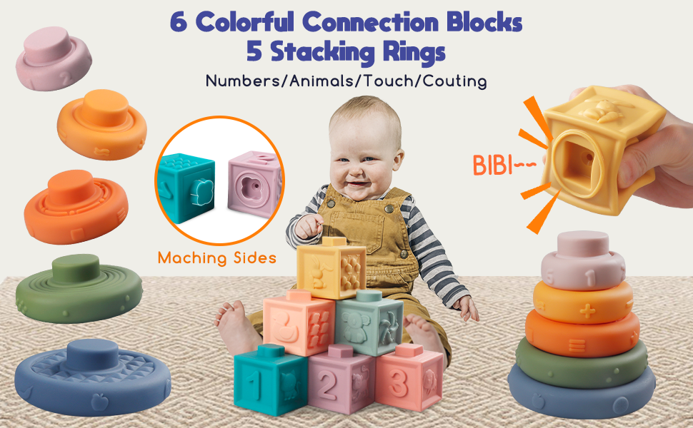Befez Baby Playset 4-in-1 Soft Toy Set for Kids