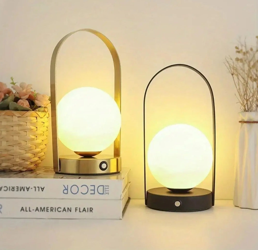 Compact LED Desk Lamp with USB Charging