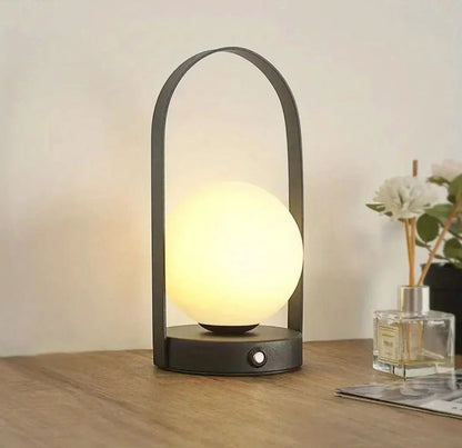 Compact LED Desk Lamp with USB Charging