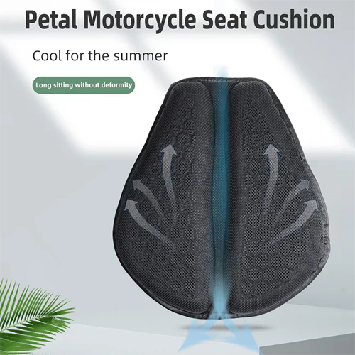 Comfortable Motorcycle Gel Seat Cushion | Soft & Grippy