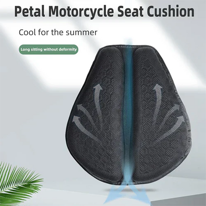 Comfortable Motorcycle Gel Seat Cushion | Soft & Grippy