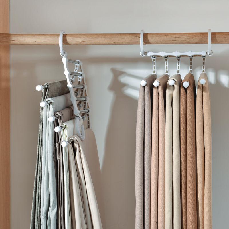Versatile 5-in-1 Space Saving Rack Hanger