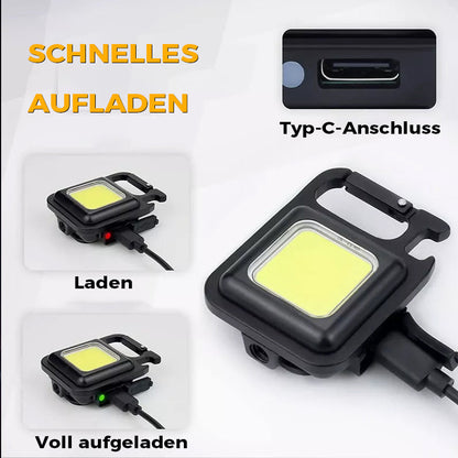 Compact LED Rechargeable Flashlight Lamp