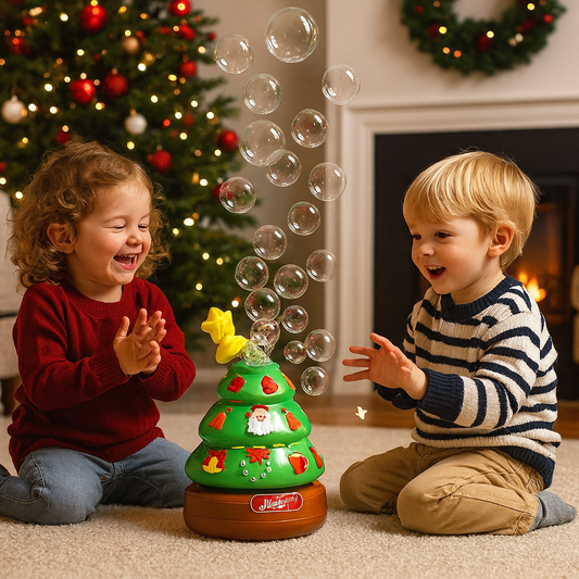Colorful Christmas Tree with Decorative Stickers - Befez