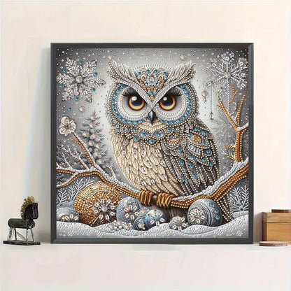 Whimsical Owl Figurine Decoration Statue