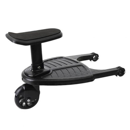 Practical Stroller Skateboard Attachment
