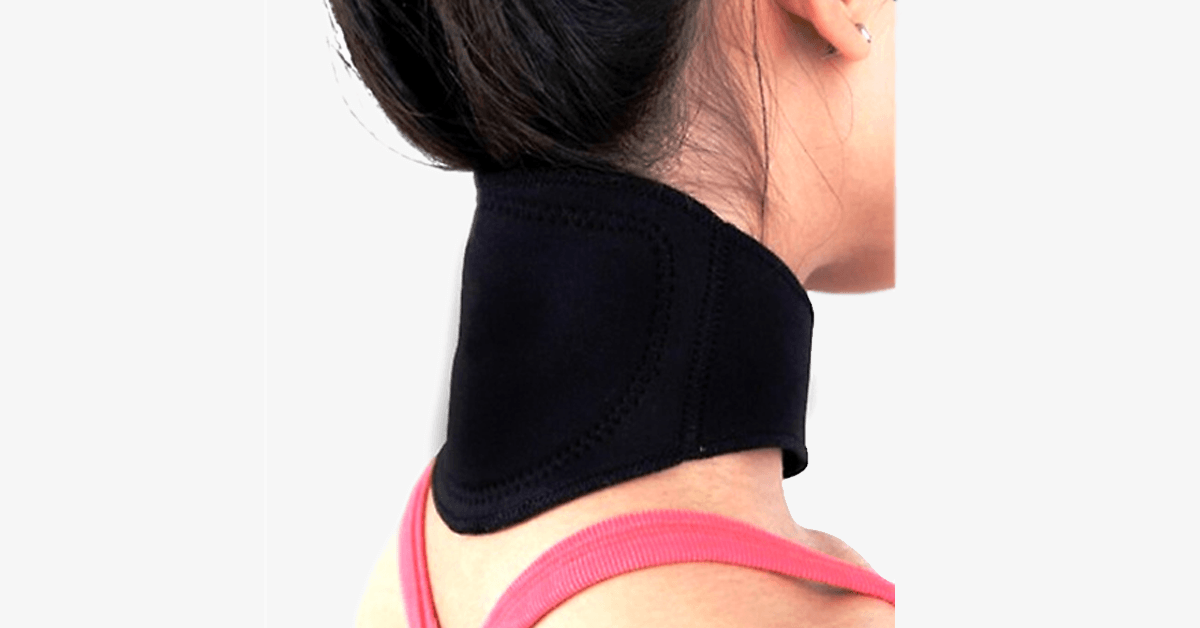 Warm Magnetic Neck Wrap for Pain Relief