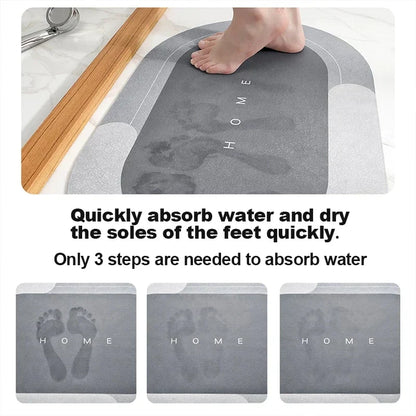 Quick Dry Anti Slip Floor Mat