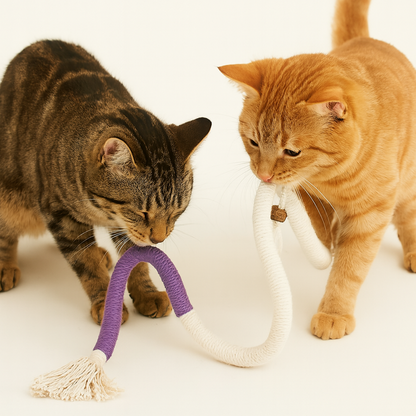 Durable Cat Chew Toy Rope for Healthy Teeth