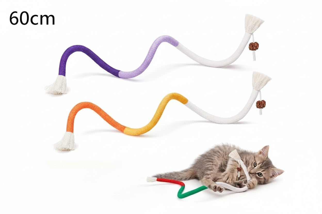Durable Cat Chew Toy Rope for Healthy Teeth
