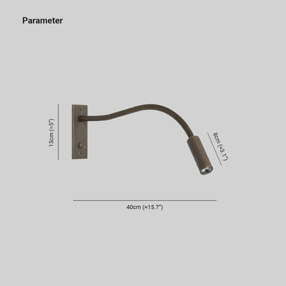 Slim LED Adjustable Wall Light for Contemporary Homes