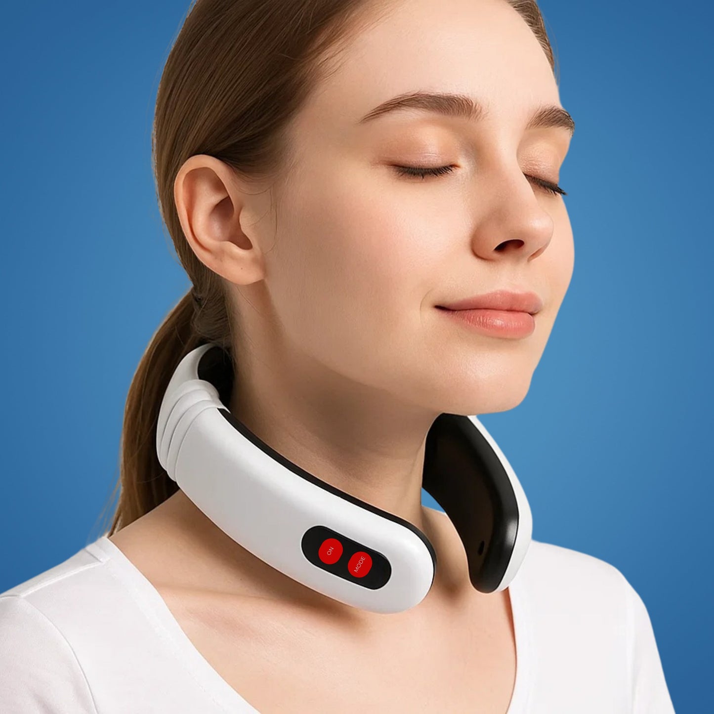 Compact Vibration Neck Massager for Pain Relief - Befez