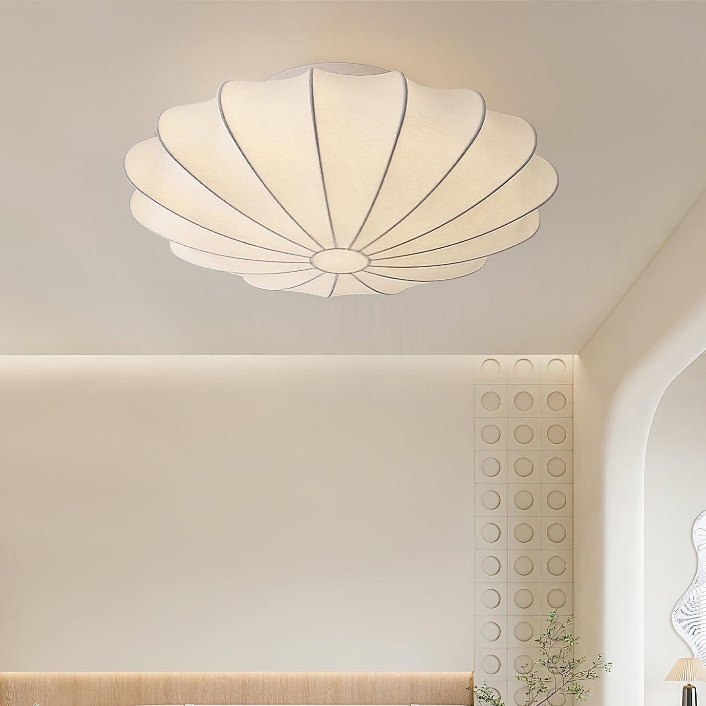 Stylish Shell Ceiling Light Fixture