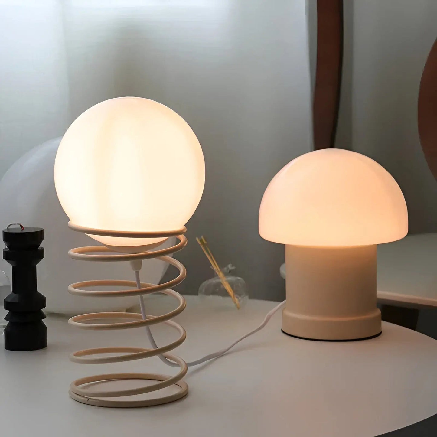 Soft Glow Moon Table Lamp with Adjustable Light