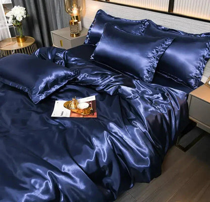 Soft Satin Bed Duvet Cover