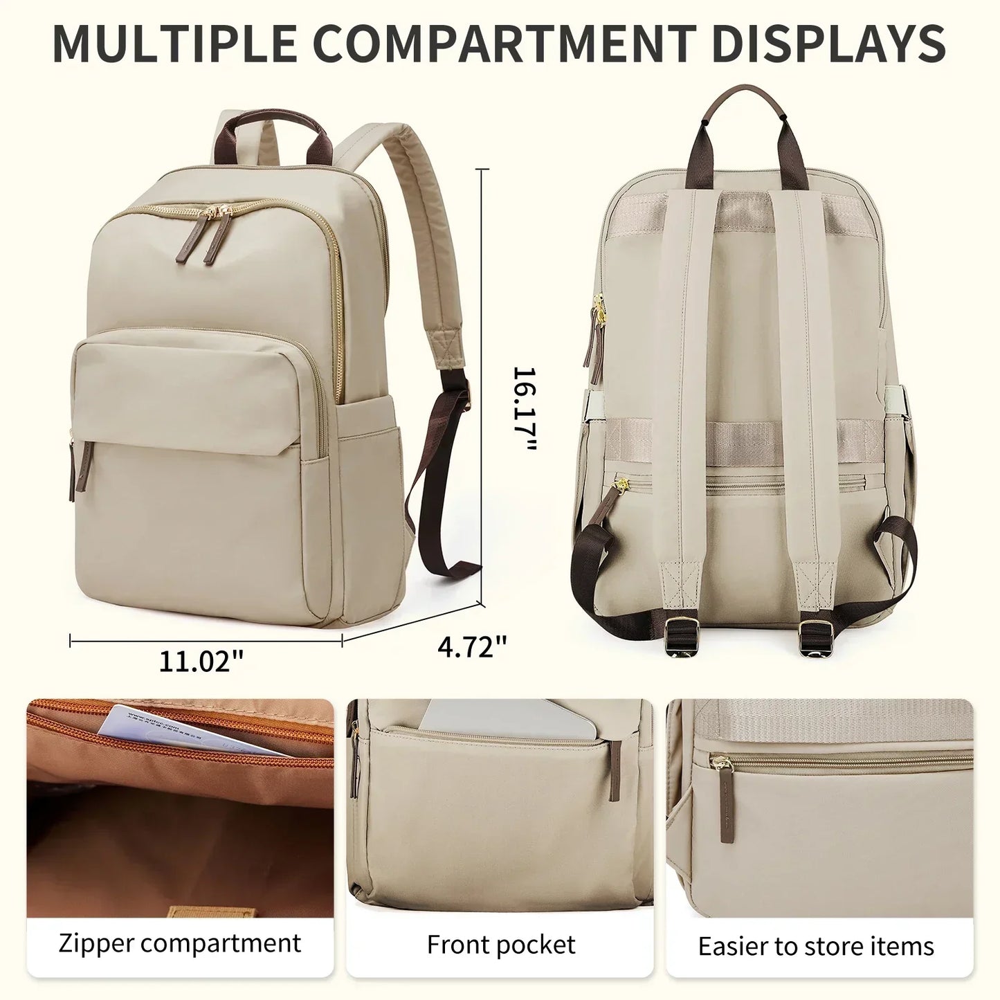 Large Waterproof Hiking Backpack
