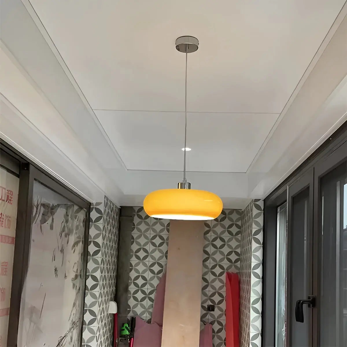 Stylish Glass Pendant LED Light Fixture