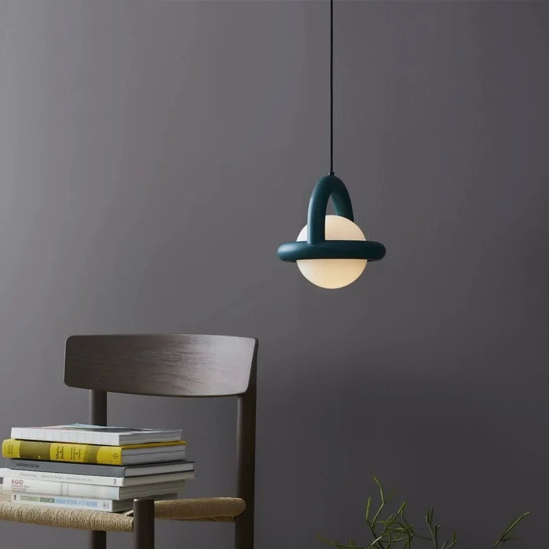 Befez | Luxe Round LED Hanging Lamp - Befez