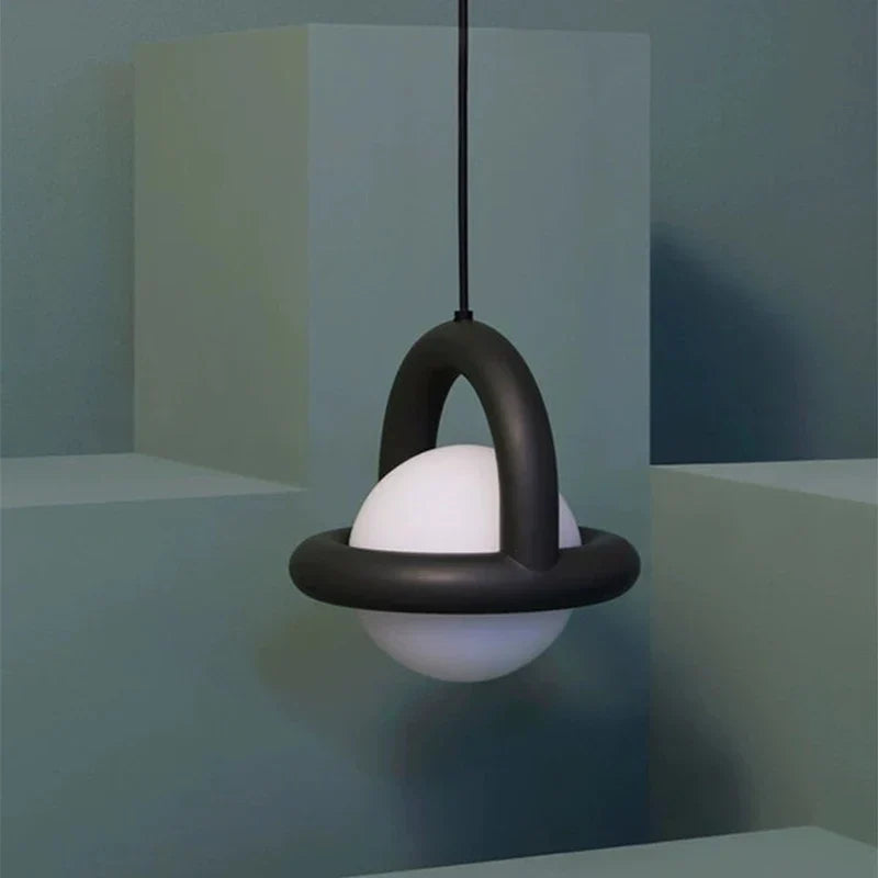 Befez | Luxe Round LED Hanging Lamp