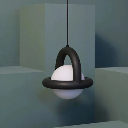 Befez | Luxe Round LED Hanging Lamp