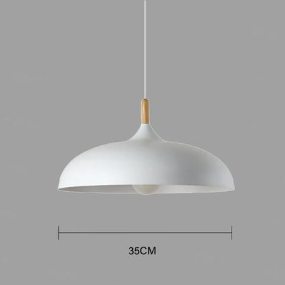 Rustic Wooden LED Hanging Light