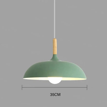 Rustic Wood Ceiling Lamp