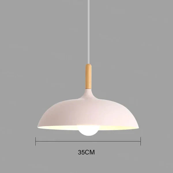 Rustic Wood Ceiling Lamp