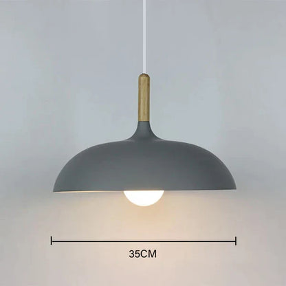 Rustic Wood Ceiling Lamp