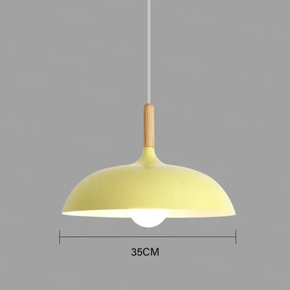 Rustic Wood Ceiling Lamp