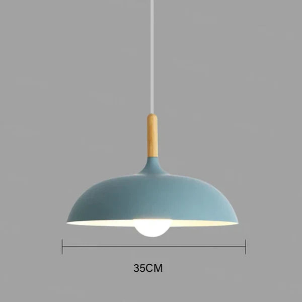 Rustic Wood Ceiling Lamp